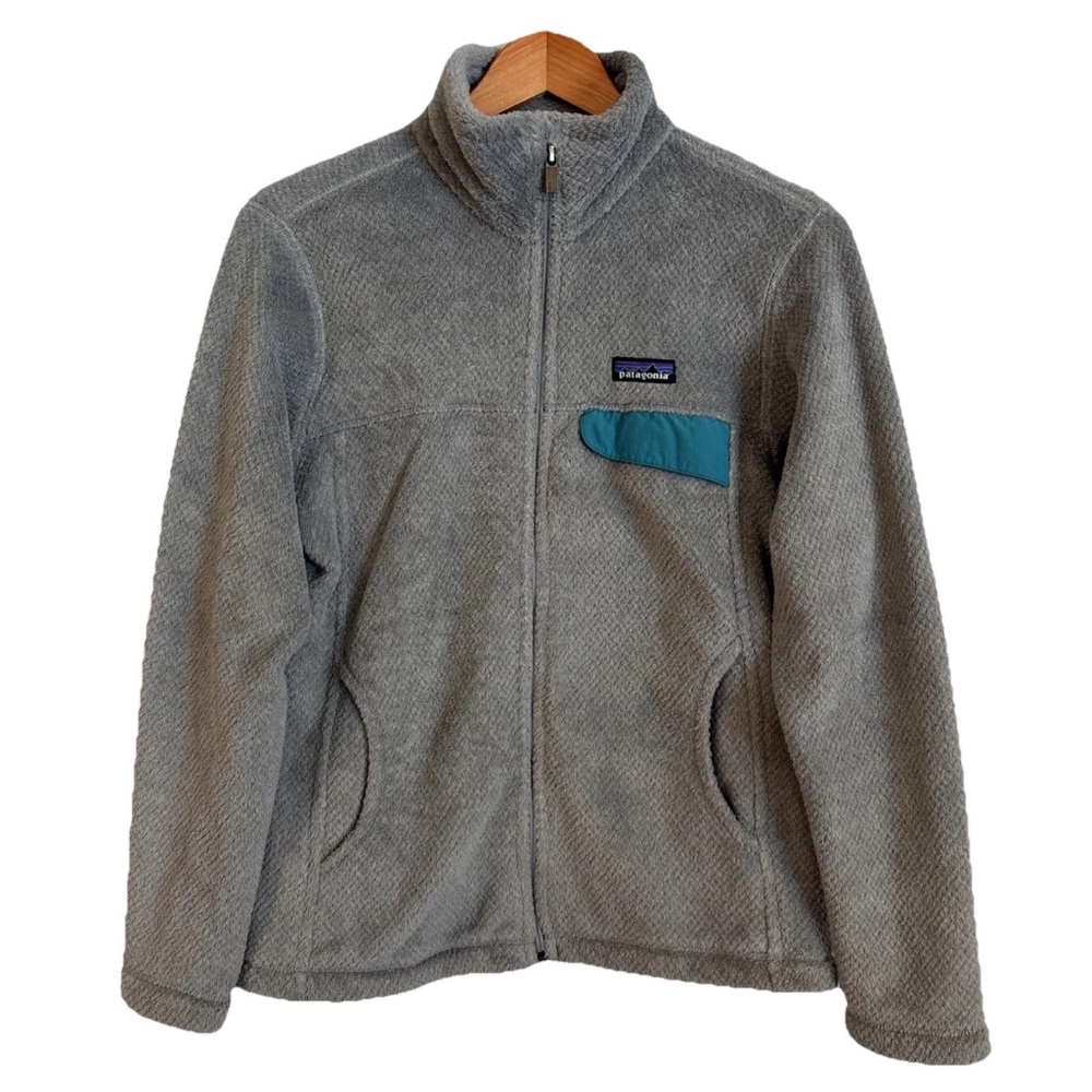 Womens Patagonia Re-tool Full Zip fleece jacket size medium